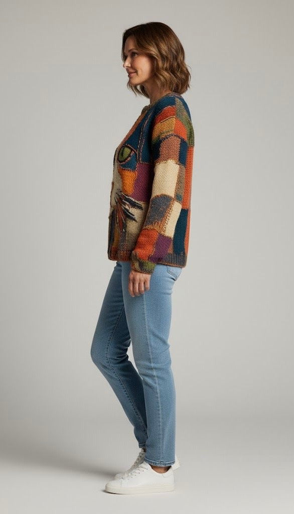 Mila™ | Maglione d'arte della moda femminile