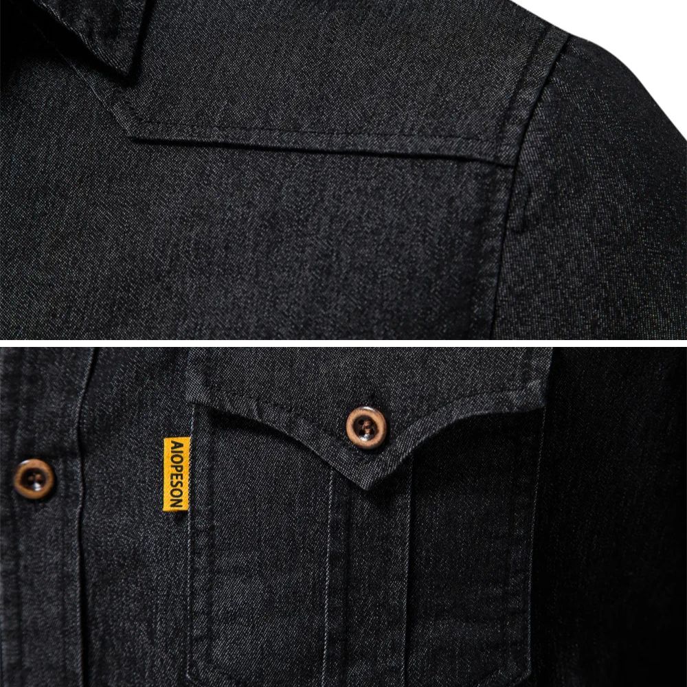 Kilian | Camicia in denim di cotone di alta qualità
