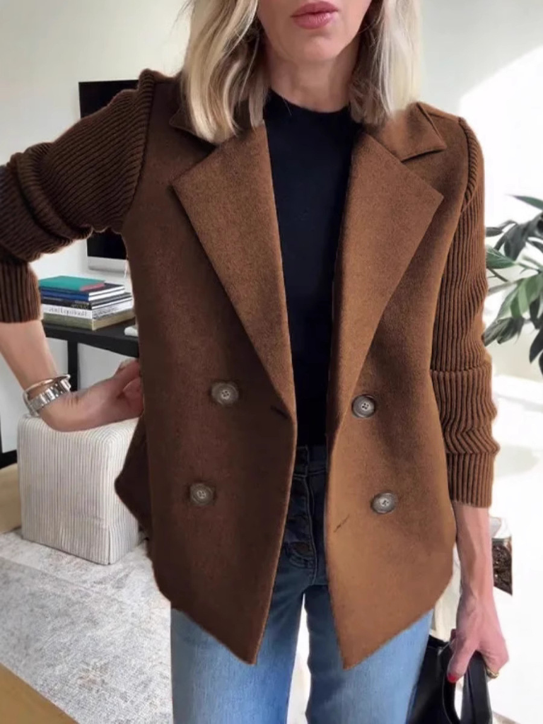 Eva | Blazer in Maglia Morbida
